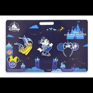 NWT Minnie Main Attraction Pin Set